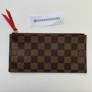 Louis Vuitton Felicie Pochette Damier Ebene Insert